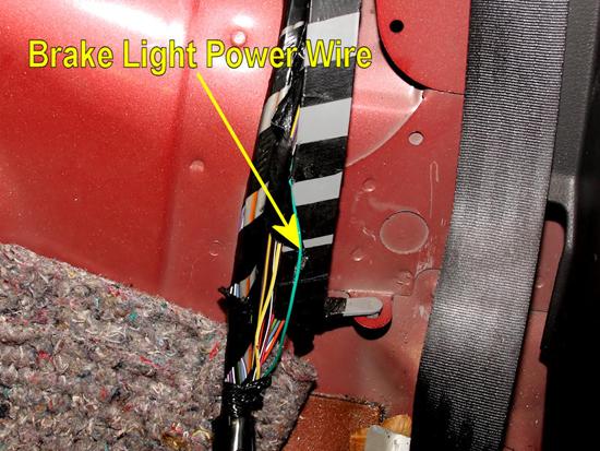 42. If you want to wire the light bar straight to the braking system, you can use the supplied electrical hardware.