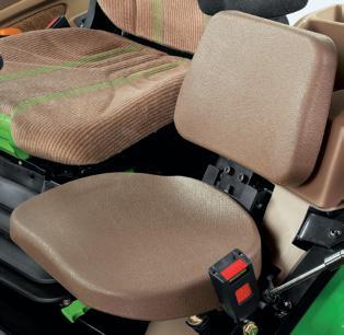 the standard ignition key. Instructor Seat Foldable seat provides space for instructor.