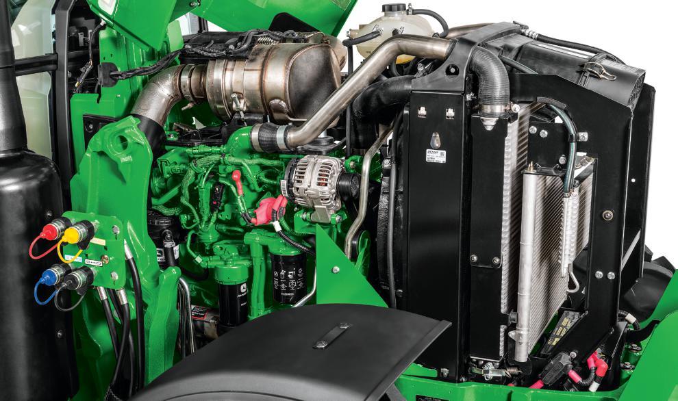 Every 6E Series Tractor is backed by the trusted John Deere name... and a two-year, 2,000-hour warranty. ± 6105E 6120E 6135E 4.