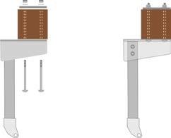 4a Determine Best Method for Actuator Mounting Brackets - PULL TO OPEN Study the examples below and determine the best method for your gate. The examples below are for left hand installations.