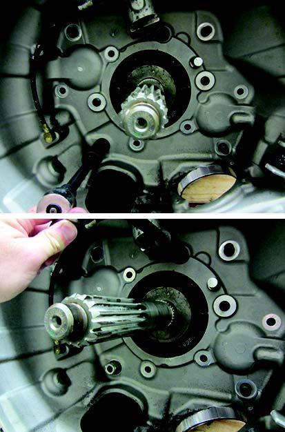Clutch Housing Removal and Installation Service Procedures TRSM0940 Clutch Housing Removal 1. Remove the Clutch Release Mechanism and Low Capacity Inertia Brake. 2.