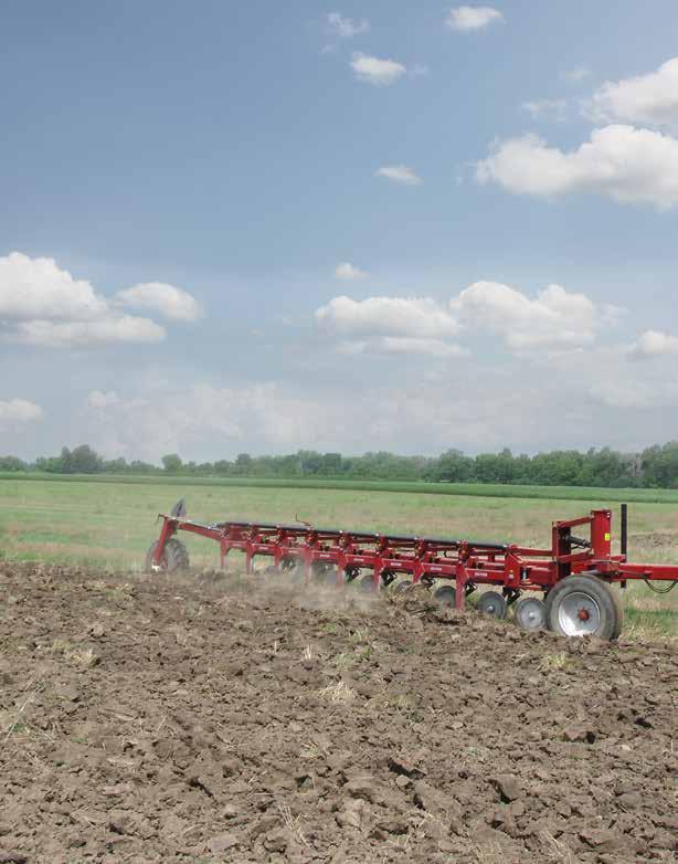 Next Stop: Higher Yields READY FOR TOUGH RESIDUE Exceptional clearance and a durable frame designed for tough residue