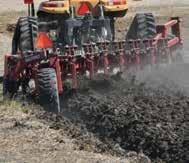 ADJUSTABLE WIDTH 4200, 7200 and 8200 plows feature manually adjustable furrow widths from