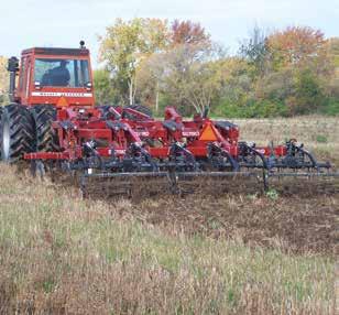 Unique features like hydraulic self-leveling and the Land Hugger fully floating frame set Salford cultivators apart.
