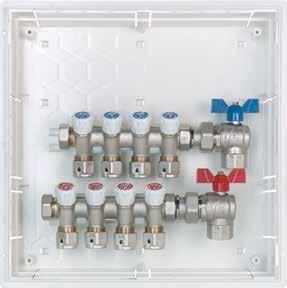 Sanitary Manifolds Plumbing manifolds for Point to Point Plumbing The advantages Using manifolds reduces the number of joints by up to 75%.