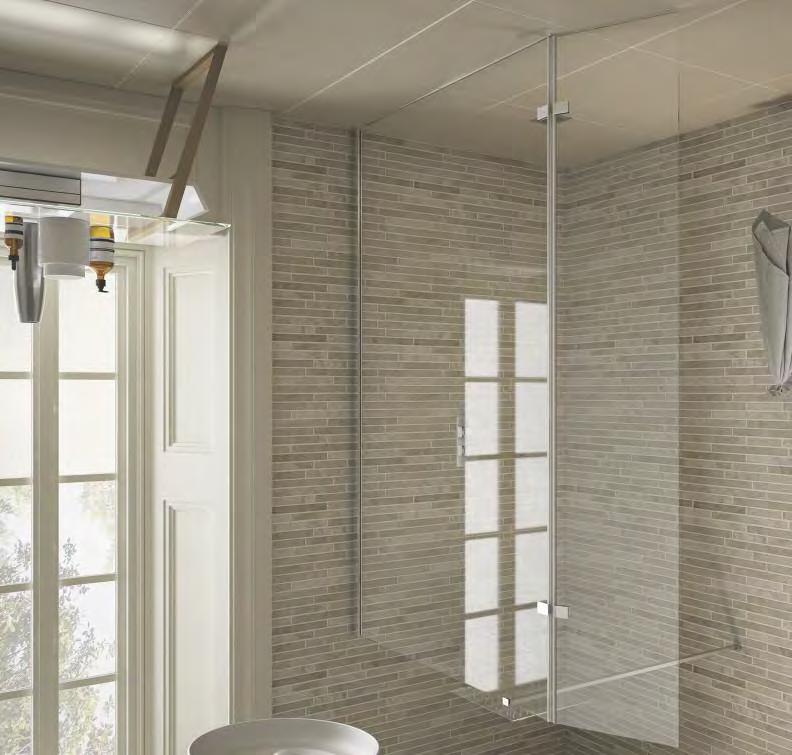 fixed shower screens roma fixed shower screens 10 Roma Fixed Shower Screen with Hinged Panel 8mm toughened glass, height 000mm Ideal for use in wetrooms see page 4-7 Aluminium profile Universally