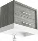 RESIN BASIN Wynford Wall Mounted Tall Cabinet Soft close doors Universally handed H 1600 x W 400 x D 50 75 Light Sawn Oak 479, Grey Ash 480 Wynford WC Unit Including concealed cistern Toilet not