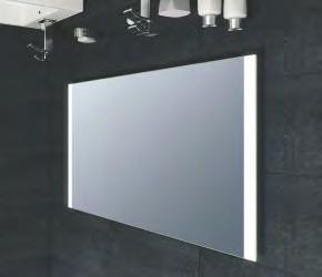 ENERGY LED MIRROR DEMISTER PAD CE Approved, IP 44 Low energy LED, infra red sensor*, mirror demister pad H 650 x W 600 x D 50 1545