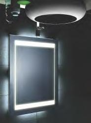 energy LED, touch switch H 750 x W 600 5879 80 H 750 x W 100 5875 80 TOUCH SWITCH LOW ENERGY LED Jubilee LED Mirror with Built-in