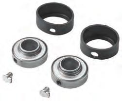 S & ACCESSORIES SEALED TYPE BALL BEARINGS WITH INSULATOR For use when operating conditions exceed the limits of sleeve bearings or where repetitive failures occur.