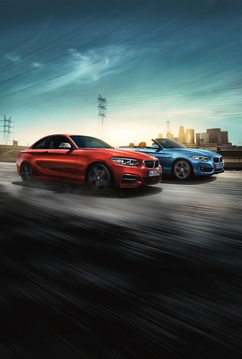 The Ultimate Driving Machine THE BMW 2 SERIES COUPÉ AND CONVERTIBLE.