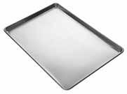 3/32" square 11 12 1.1 17.0 $28.89 ea perforations all over. Silicone glaze. 90497 Full size perforated alum sheet pan, 1 ga 11 12 1.8 44.1 $3.