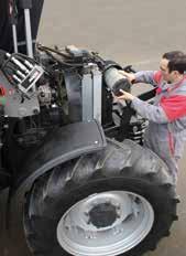 distribute stress loads uniformly across the tractor s