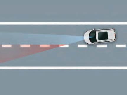 This allows the driver time to take action, even applying emergency braking to reduce speed as much as possible if no action is taken by the driver.