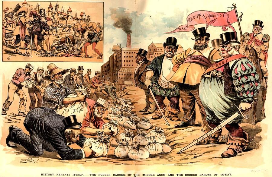 Public Opinion of Big Business People and the govt began to view Big Business as a problem in the late 1800s: Concerns about child labor, low wages, and poor working