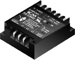 Solid State Controls Phase Loss & Reversal Protection - Ultra Low Cost 24-ICM401 Low cost 3-phase protection for single side.