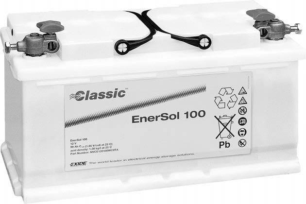 Costeffective energy storage. Classic EnerSol are robust flooded batteries for energy storage that is proven for use in leisure and consumer applications (SHS).