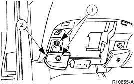 Page 3 of 28 7. Remove the instrument panel floor duct panel. Remove two push clips and release one expander clip. 8.