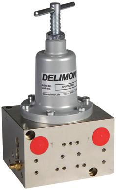 Controllers & Monitoring The SA-K Changeover Valve is for dual line and single line central lubrication systems.