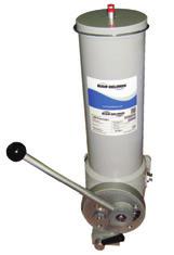 Lubrication Pumps The L2P Lubricator is a low pressure, manually operated, spring return piston pump.