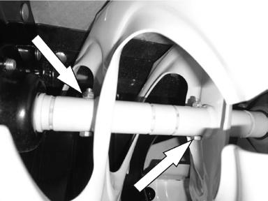 The auger and impeller rotate at fast speeds which can cause harm or even amputation to a person's body parts.