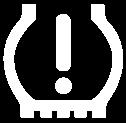 Note: The tire pressure monitoring system on your vehicle will warn you when one of your tires is significantly under inflated and when some combinations of your tires are significantly under