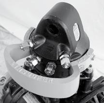 kg) KM 206 hose guard for the rotator 3 KM 502 Reduction