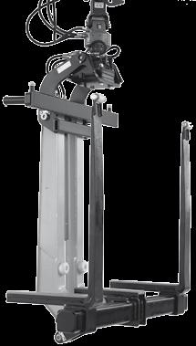 KM 461 Universal Fork The universal fork KM 461 for loader cranes handles wallboards and other lying building materials up to a size of 1250 height and 460 mm depth.