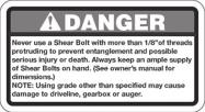 Do not operate this post hole digger if you have doubts or questions concerning safe operation. Call our customer service department at -800-446- 558 to address these concerns.