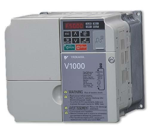 V000 Compact Current Control Vector Drive Normal & Heavy Duty The V000 drive is incredibly compact, technologically advanced, environmentally responsible package capable of driving induction as well