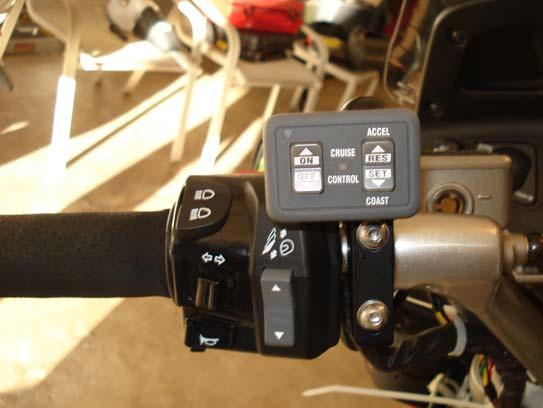 20. The control head was mounted on the handlebars, with the wires routed
