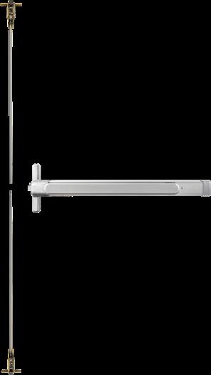QED 200 : Grade 1 Heavy-Duty Narrow Stile Exit Devices Concealed Vertical Rod (CVR) Type Performance Features Consistent styling allows for harmonization with other STANLEY Commercial Hardware