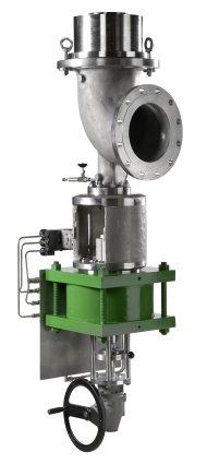 6) Angle Control Valves Application: Process: For pressure let down, flow and level control Refinery, chemical, polymer, petrochemical & mineral processing Key Features: DN 25 (1 ) to DN 900 (36 )
