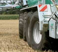 obvious: it transfers forces from the road and slurry tanker to the most rigid area of the frame, which increases roll stability.