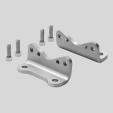 Spindle axes DGE Accessories Foot mounting HP (order code F) Material: Galvanised steel Free of copper and PTFE DGE-18- -63 HP-25 Dimensions and ordering data For size AB AC AH AO AT AU TR Weight