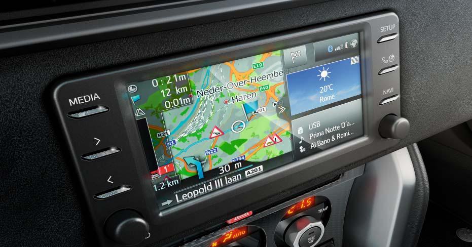 OUR LATEST TOYOTA TOUCH 2 MULTIMEDIA SYSTEM IS THE CABIN S CENTREPIECE, GIVING YOU CONTROL OF THE ADVANCED 6-SPEAKER AUDIO