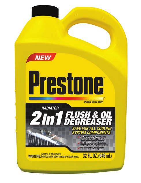 Prestone Radiator Stop Leak s patented formula quickly stops leaks in radiators, water pumps, and heater cores, while also protecting against pitting and