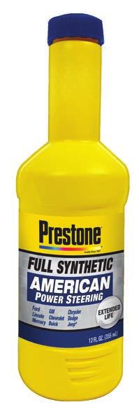 This full synthetic fluid provides longer life and is fortified with an advanced additive package that helps prevent corrosion.