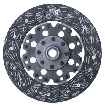 Dual Friction Clutch Disc The ultimate clutch disc for street driven high performance engines.