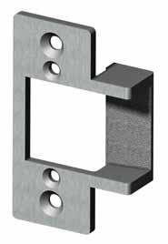 * Cavity Depth 1/2" * Cavity Width 5/8" * Cavity Height 1 1/8" ** 1/16" thick shims for additional depth provided.