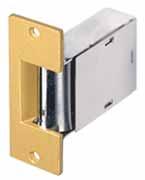 Face Plate 3-1/2 x 1-3/8 Mortise Backset 2-3/4 Cavity Depth 1/2 Cavity Width 9/16 Cavity Height 1-1/2 Fail Safe (RS) on DC Models Brass Powder Coated Satin Chrome US26D/BHMA652 Add $20.00 $65.00 $71.