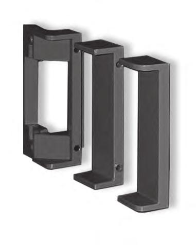 Latch Guards For F1, 2, 4, 6, and 7 Series Ideal for added tamper-resistance of perimeter doors. Helps guard the latch from a prying attack.