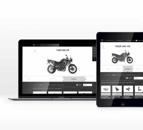 BUILD YOUR DREAM BIKE OUR CONFIGURATOR ALLOWS YOU TO CUSTOMISE ANY OF THE BIKES IN OUR RANGE WITH A VAST AMOUNT OF ACCESSORIES.