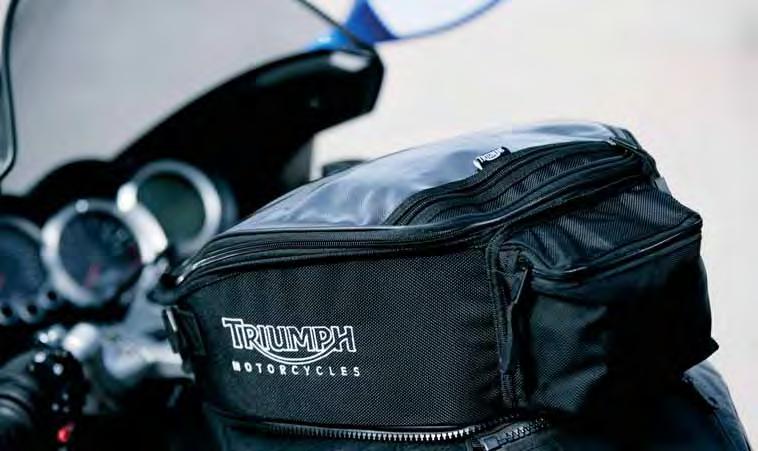 Tank bag 74 Urban Sports Leader of the packs Some people can tour with just a toothbrush and a credit card.