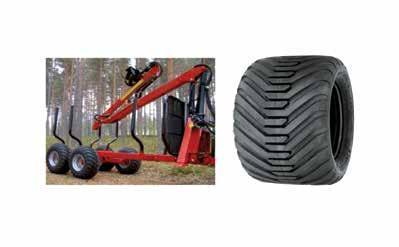 Alliance offers a full range of forestry tyres, coverg an array