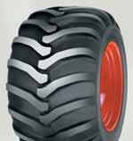 Higher resistance to puncture and tread wear due to higher filling of tread area. for stony and hard terrain.