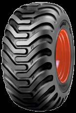 TR-07 Low-profile tread pattern with great traction,