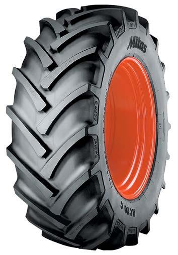 Stable, safe and comfortable running on the road, thanks to a wide tread area and large lug overlap in the