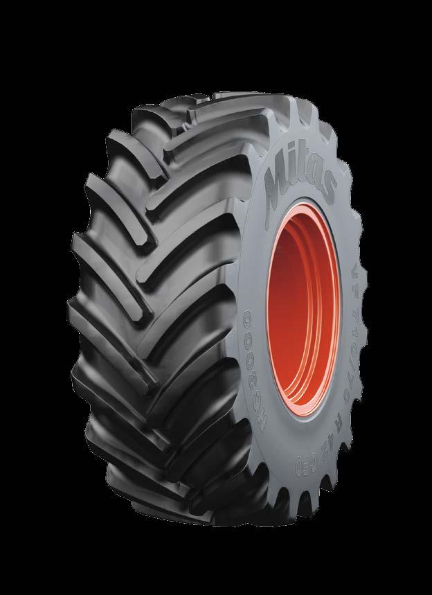 Harvester Radial Tyres Drive wheel HC 00 HC 00 LOAD CAPACITY