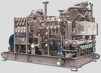 44680 Nm³/h (27760 scfm), working pressure 87 bar (1260 psi) V 92-94 / V 122-124 V